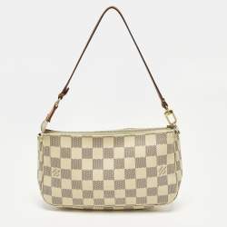 مملوكة مسبقًا Louis Vuitton Damier Azur Pochette Accessoires Bag