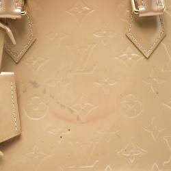 Louis Vuitton Beige Monogram Vernis Alma PM Bag