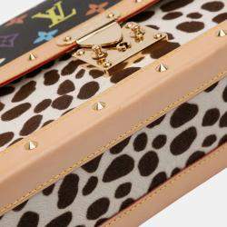 مملوكة مسبقًا Louis Vuitton Black Takashi Murakami Monogram Multicolore Dalmatian Sac Rabat