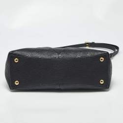 مملوكة مسبقًا Louis Vuitton V MM Black Monogram Empreinte Leather Tote