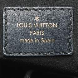 مملوكة مسبقًا Louis Vuitton V MM Black Monogram Empreinte Leather Tote