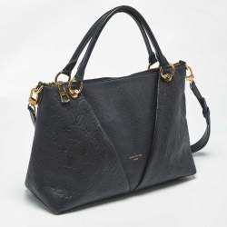 مملوكة مسبقًا Louis Vuitton V MM Black Monogram Empreinte Leather Tote