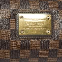 Pre Owned Louis Vuitton Eva Damier Ebene Canvas Pochette