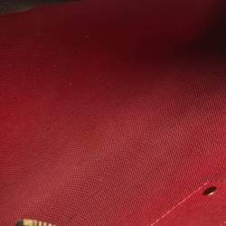 Pre Owned Louis Vuitton Eva Damier Ebene Canvas Pochette