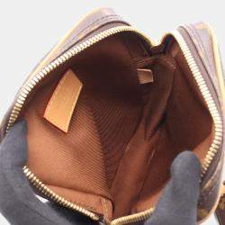 Pre Owned حقيبة لويس فيتون مجموعة بانما قماش بنقشة المونوغرام بني مطلي