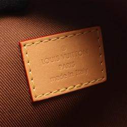 Pre Owned حقيبة لويس فيتون مجموعة بانما قماش بنقشة المونوغرام بني مطلي