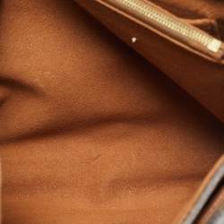 Pre Owned Louis Vuitton Pallas Havane Monogram Canvas and Leather Chain Bag