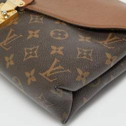 Pre Owned Louis Vuitton Pallas Havane Monogram Canvas and Leather Chain Bag