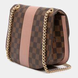 Pre Owned Louis Vuitton Brown Damier Ebene Cuir Taurillon Wight