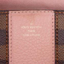 Pre Owned Louis Vuitton Brown Damier Ebene Cuir Taurillon Wight