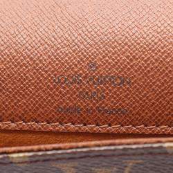 Pre Owned Louis Vuitton Musette Tango Brown Canvas Shoulder Bag