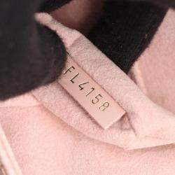 Pre Owned Louis Vuitton Locky BB Rose Ballerine Epi Leather Top Handle Bag