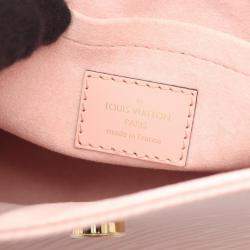 Pre Owned Louis Vuitton Locky BB Rose Ballerine Epi Leather Top Handle Bag