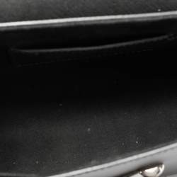 Pre Owned Louis Vuitton Twist MM Anthracite Nacre Epi Leather Bag