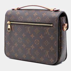 مملوكة مسبقًا حقيبة لوي فيتون بوشت مونغرام بُنية