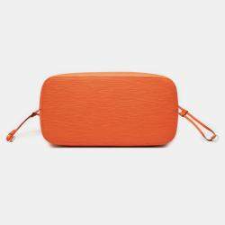 Pre Owned Louis Vuitton Orange Epi Neverfull MM