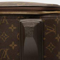 Pre Owned Louis Vuitton Brown Monogram Bosphore Trolley 45