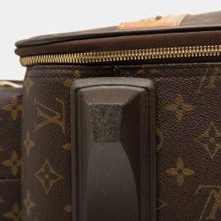 Pre Owned Louis Vuitton Brown Monogram Bosphore Trolley 45
