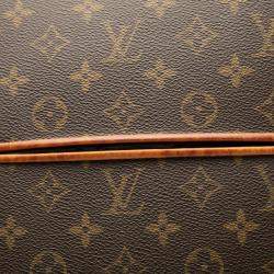 Pre Owned Louis Vuitton Brown Monogram Bosphore Trolley 45