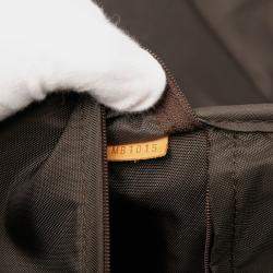 Pre Owned Louis Vuitton Brown Monogram Bosphore Trolley 45