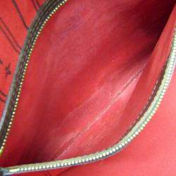 Pre Owned حقيبة يد لوي فيتون نيفرفول دامييه MM بني إبن