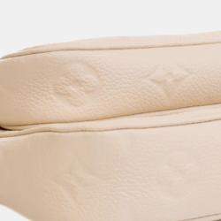 Pre Owned حقيبة لوي فيتون مونوجرام جيانت إمبريونتي متعددة الاستخدامات بني