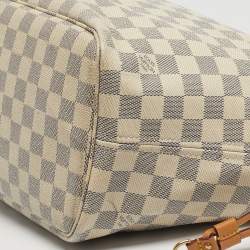 مملوكة مسبقًا Louis Vuitton Neverfull MM Damier Azur Canvas Bag
