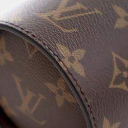 مملوكة مسبقًا Louis Vuitton Brown White Monogram Coffee Cup Pouch