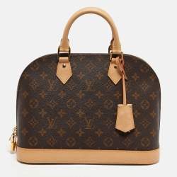 Pre Owned Louis Vuitton Alma PM Monogram Canvas Satchel