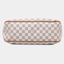 Pre Owned حقيبة لويس فيتون داميي أزور ديلايتفول بي إم باللون الأبيض