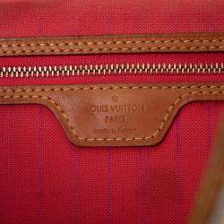 Pre Owned حقيبة لويس فيتون داميي أزور ديلايتفول بي إم باللون الأبيض