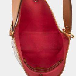 Pre Owned حقيبة لويس فيتون داميي أزور ديلايتفول بي إم باللون الأبيض