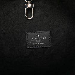 مملوكة مسبقًا Louis Vuitton Black Blue Epi Denim Neverfull MM