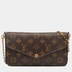 مملوكة مسبقًا Louis Vuitton Brown Monogram Pochette Felicie