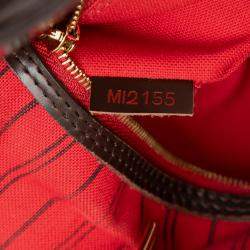 Pre Owned حقيبة لوي فيتون داميير بني إيبين دلايتفل بي إم