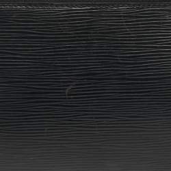 Pre Owned Louis Vuitton Pochette Accessoires Black Epi Leather Bag