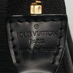 Pre Owned Louis Vuitton Pochette Accessoires Black Epi Leather Bag