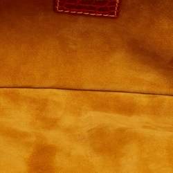 مملوكة مسبقًا حقيبة لويس فيتون فيرمور جي إم جينز مونوجرامي أزرق/أحمر وتمساح