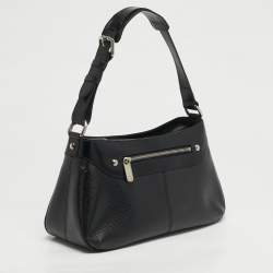 مملوكة مسبقًا حقيبة لويس فيتون تورين إيبي جلد أسود صغيرة