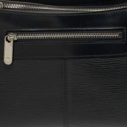 مملوكة مسبقًا حقيبة لويس فيتون تورين إيبي جلد أسود صغيرة