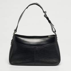 مملوكة مسبقًا حقيبة لويس فيتون تورين إيبي جلد أسود صغيرة