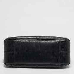 مملوكة مسبقًا حقيبة لويس فيتون تورين إيبي جلد أسود صغيرة