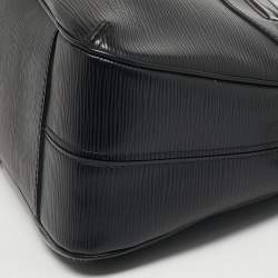 مملوكة مسبقًا حقيبة لويس فيتون تورين إيبي جلد أسود صغيرة