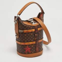 مملوكة مسبقًا Louis Vuitton Time Trunk Monogram Canvas Duffle Bag