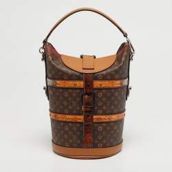 مملوكة مسبقًا Louis Vuitton Time Trunk Monogram Canvas Duffle Bag