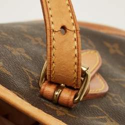 Pre Owned Louis Vuitton Petit Bucket Monogram Canvas Bag