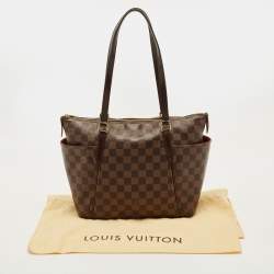 Pre Owned Louis Vuitton Totally PM Damier Ebene Canvas Bag