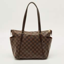 Pre Owned Louis Vuitton Totally PM Damier Ebene Canvas Bag