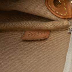 مملوكة مسبقًا Louis Vuitton White Damier Azur Eva Handbag