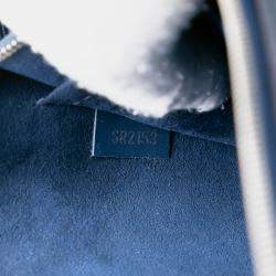 Pre Owned حقيبة لوي فيتون نيفرفول إيبي زرقاء MM توت